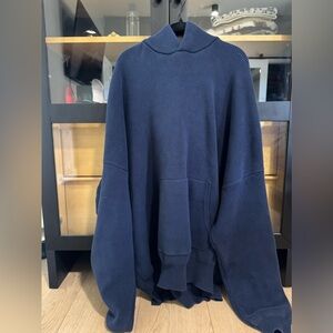 Alo Scholar Hooded Sweater- Navy